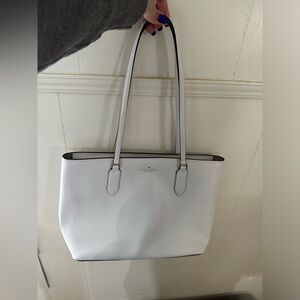 White Kate Spade bag